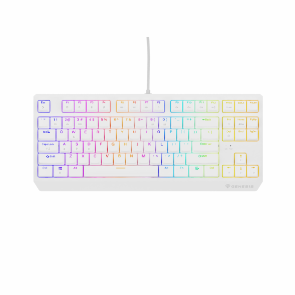 Genesis herní klávesnice THOR 230/TKL/RGB/Outemu Brown/Dr...