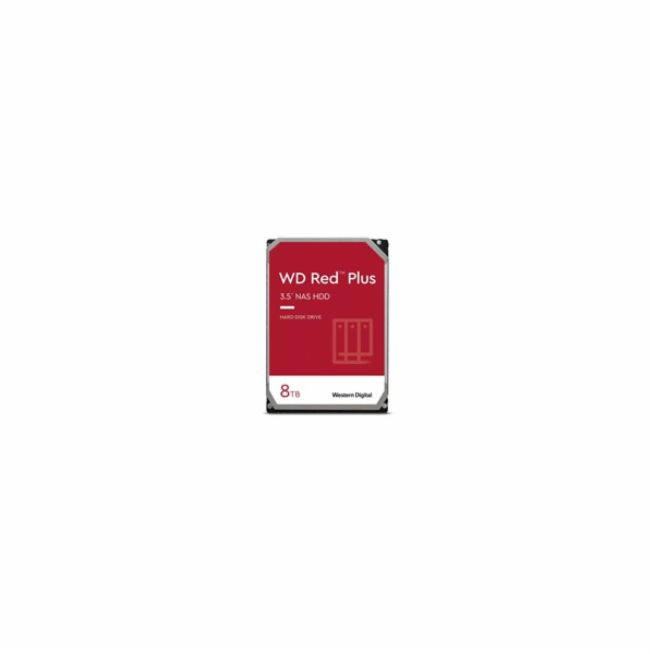 WD RED PLUS NAS WD80EFPX 8TB, SATAIII/600, Cache 256MB, 5...