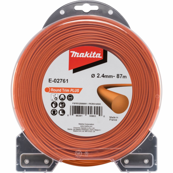 Řezací lano sekačky na trávu 2,4 mm/87 m kulaté