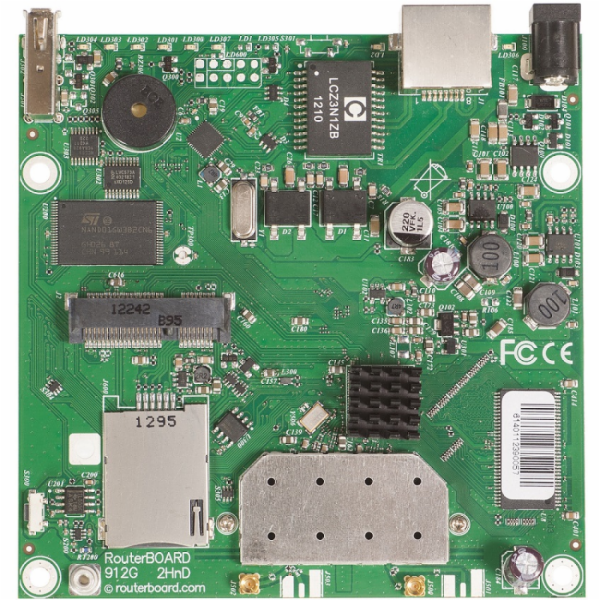 MikroTik RouterBOARD RB912UAG-2HPnD, 64MB, 802.11b/g/n, L...