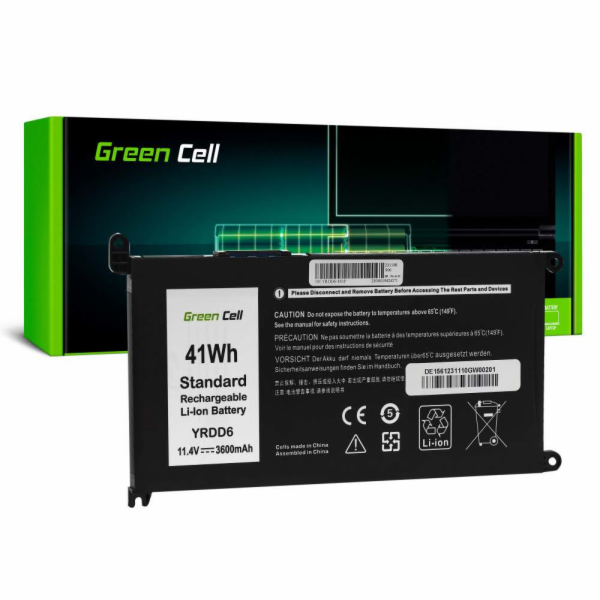 Green Cell baterie DE156/ 11.4V/ 3600 mAh 41Wh/ Li-Ion/ Y...