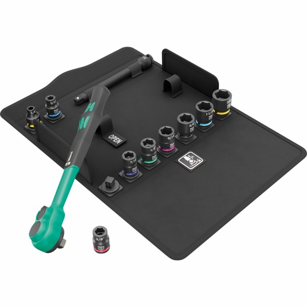 Wera Sada ráčen 8100 SB 13 Zyklop Comfort, palcová, 3/8 (...