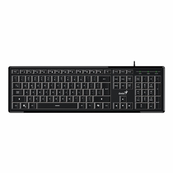 GENIUS Slimstar 820/ Drátová/ podsvícená/ Copilot/ USB/ C...