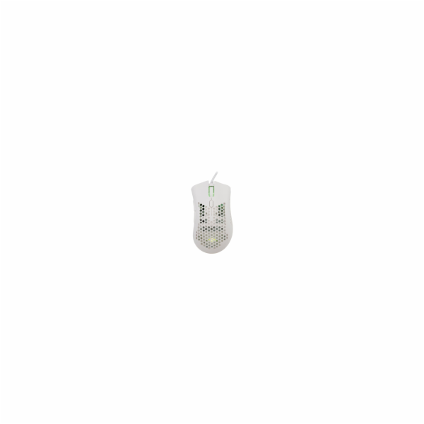 Baracuda Gaming mouse CORAL, 6D, 12800 dpi, white