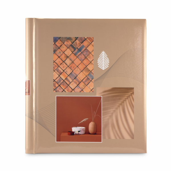 Fotoalbum Hama SINGO II Terracotta 28x31 cm, 20 stran, sa...