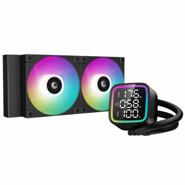 DEEPCOOL vodní chladič LD240 / 2x120 mm PWM ARGB fan / di...