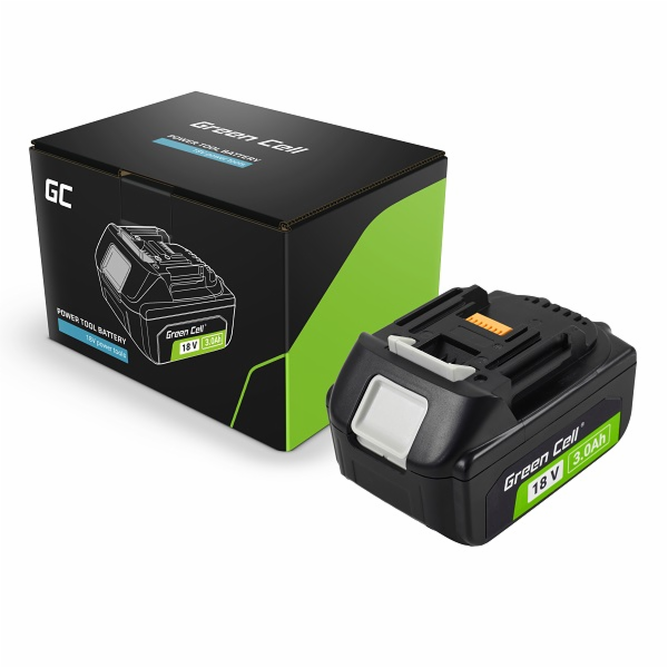 Zelená baterie pro Makita LXT 18V 3Ah náhradní BL1830