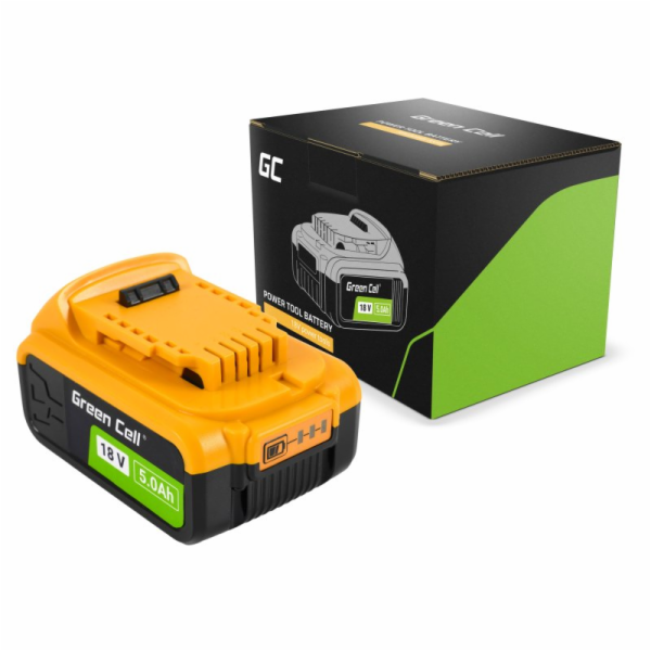 Green Cell Baterie pro elektrické nářadí DeWalt XR 18V 5A...
