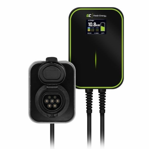 ZELENÝ ČLÁNEK EV POWERBOX 22KW SE ZÁSUVKOU