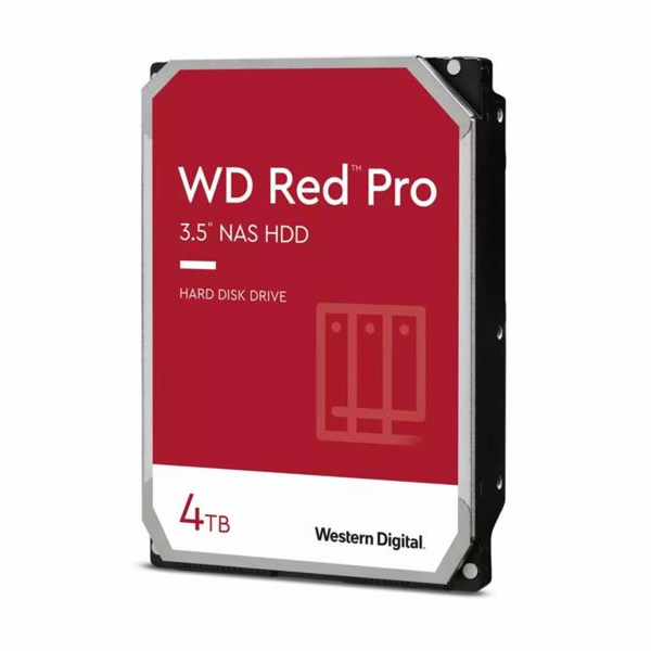 WD RED Pro NAS WD4005FFBX 4TB SATAIII/600 256MB cache, CMR