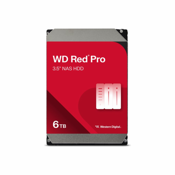 WD Red Pro NAS pevný disk 6TB