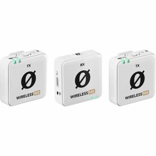 Rode Microphones Wireless ME Dual  (weiß, USB-C, 3.5 mm K...