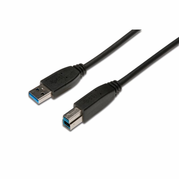Digitus Připojovací kabel USB 3.0, typ A - B M / M, 1,8 m...
