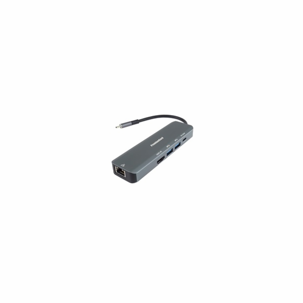 PremiumCord USB-C na HDMI, 2x USB3.2, PD 100W,RJ45