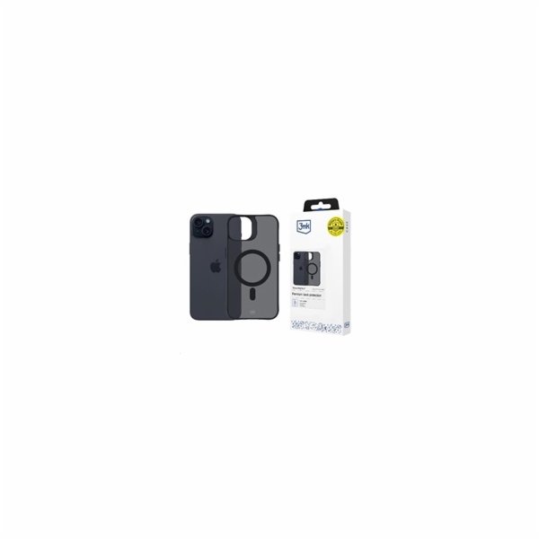 3mk ochranné pouzdro Smoke MagCase pro iPhone 15