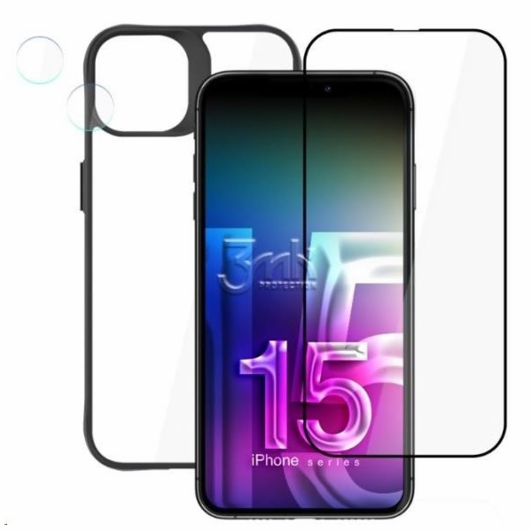 Sada ochranného příslušenství 3MK 3MK Comfort 4v1 iPhone ...