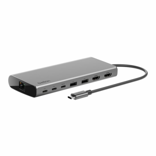 Belkin Connect USB-C 8-in-1 Dual Display Core Hub - Space...
