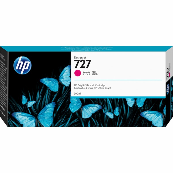 HP Purpurový inkoust č. 727 (F9J77A)