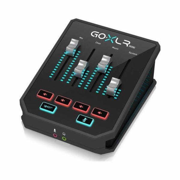 TC Helicon Go XLR Mini - mixér a zvukové rozhraní