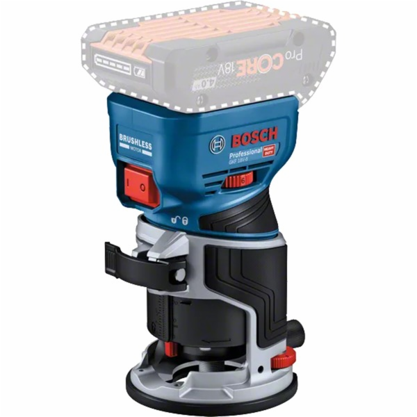 Bosch Powertools Akumulátorová frézka na hrany GKF 18V-8 ...