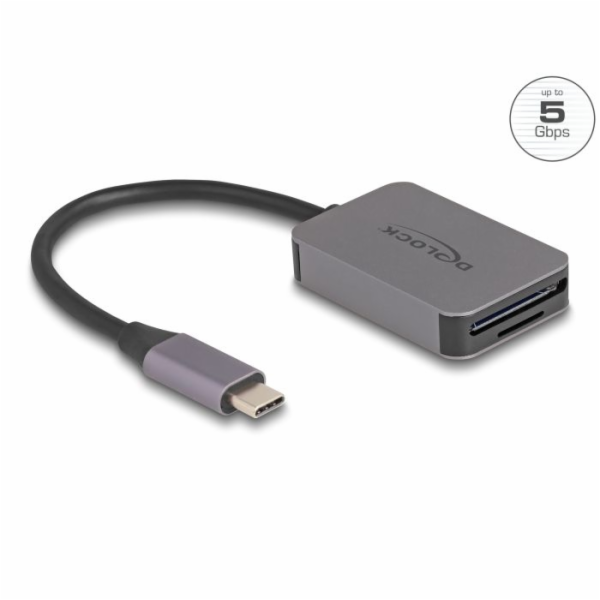 Čtečka karet DeLOCK USB Type-C pro paměťové karty SD nebo...