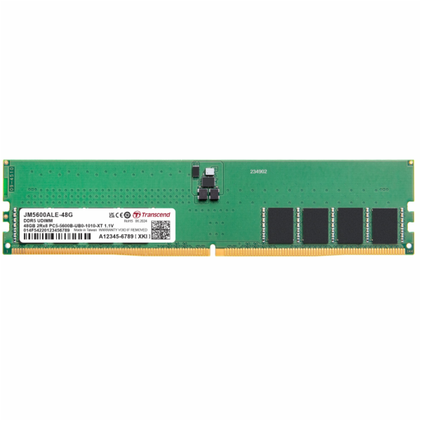 Paměť Transcend JetRam, DDR5, 48 GB, 5600 MHz, CL46 (JM56...