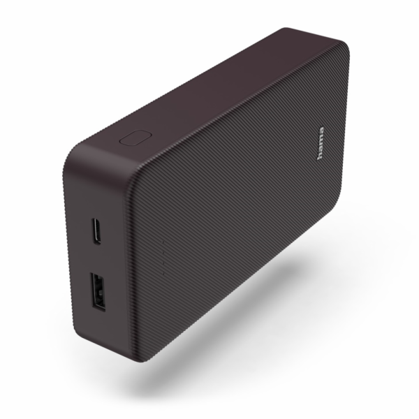Hama Colour 20, powerbanka 20000 mAh, 3 A, výstup: USB-C,...