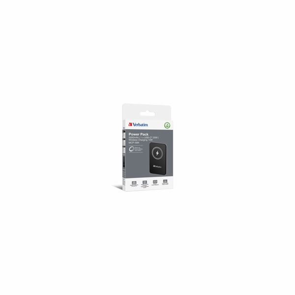 Verbatim Power Bank Charge n GO 32240 5000mAh PD 20W QC 3...