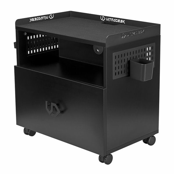 Univerzální skříň Ultradesk CRATE, černá