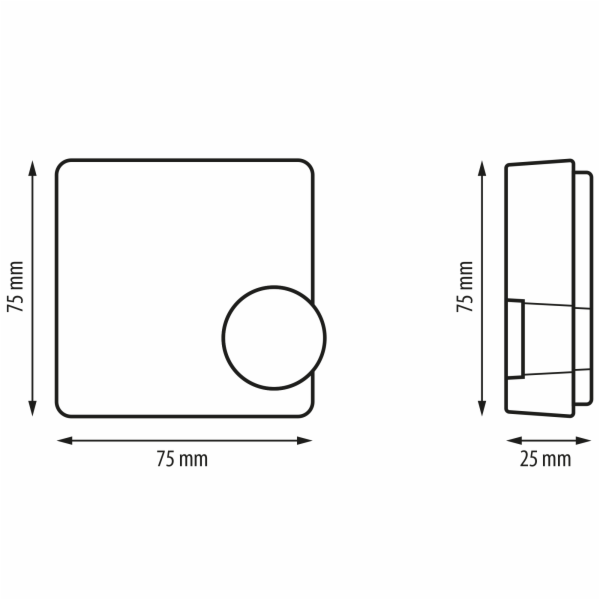 Salus Regulátor pokojové teploty RT10 230V, denní - RT10 ...