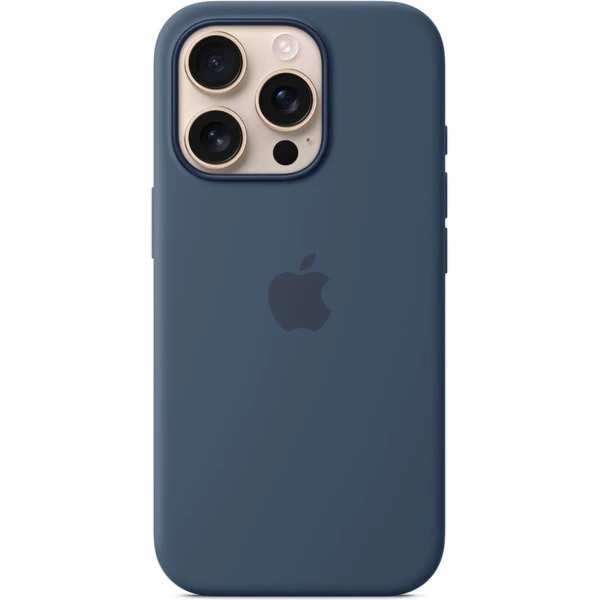 iPhone 16 Pro Max Silicone Case with MagSafe - Denim