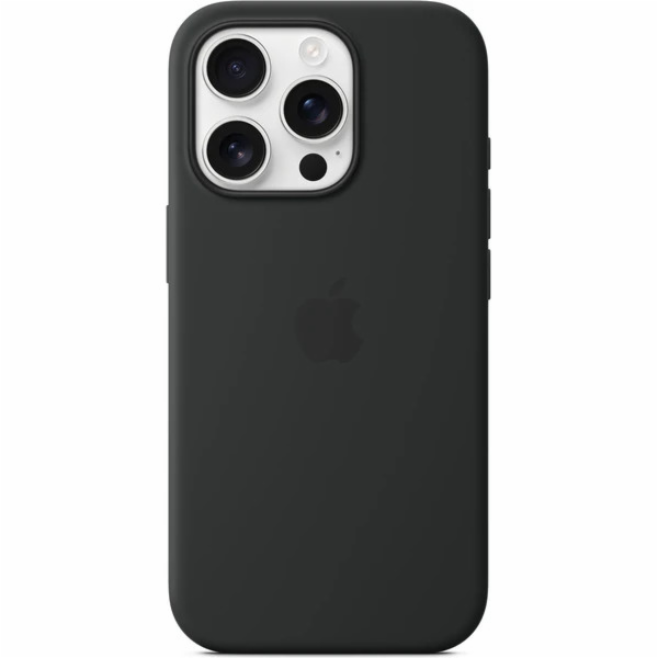 iPhone 16 Pro Max Silicone Case with MagSafe - Black
