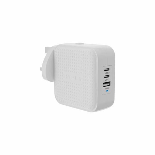 Hyper HyperJuice 70W USB-C GaN Travel Charger - White