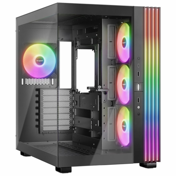 Be quiet! skříň LIGHT BASE 600LX / ATX / 4x 120mm ARGB fa...