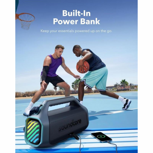 Bluetooth reproduktor Anker soundcore Boom 2 Plus modrý