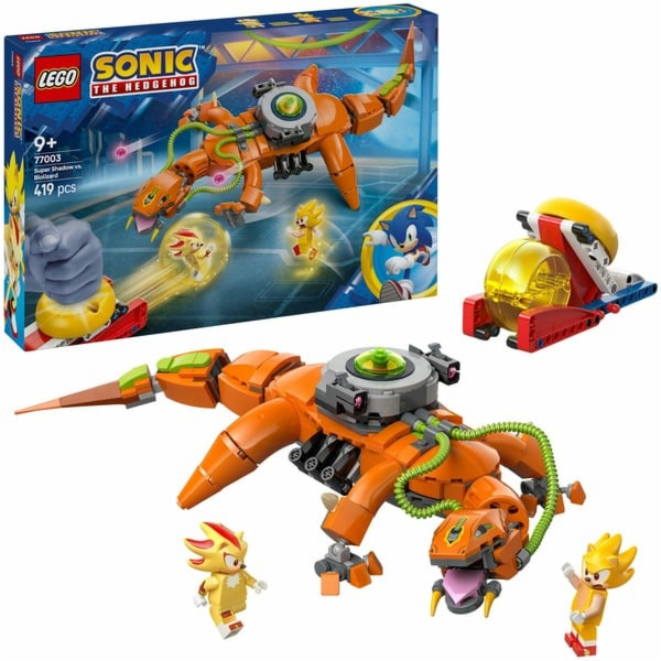 LEGO 77003 Sonic the Hedgehog Super Shadow vs. Biolizard,...