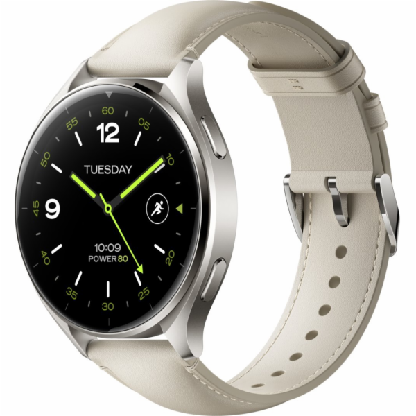 Xiaomi Watch 2 Titan Gray with White Lea