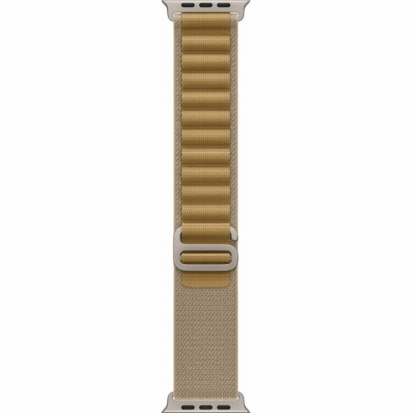 Apple Watch 49mm Tan Alpine Loop - Small - Natural Titani...