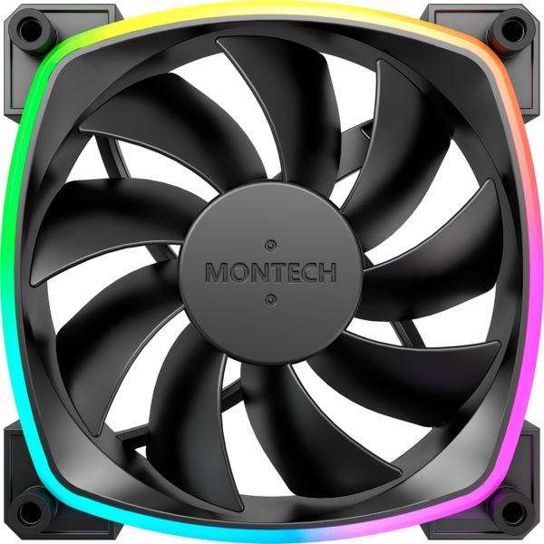 Montech AX120 PWM 120x120x25 (černá, balení po 3 kusech, ...
