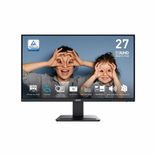 MSI Monitor 27 palců PRO MP273U LED/UHD/Plochý/60Hz/Černý