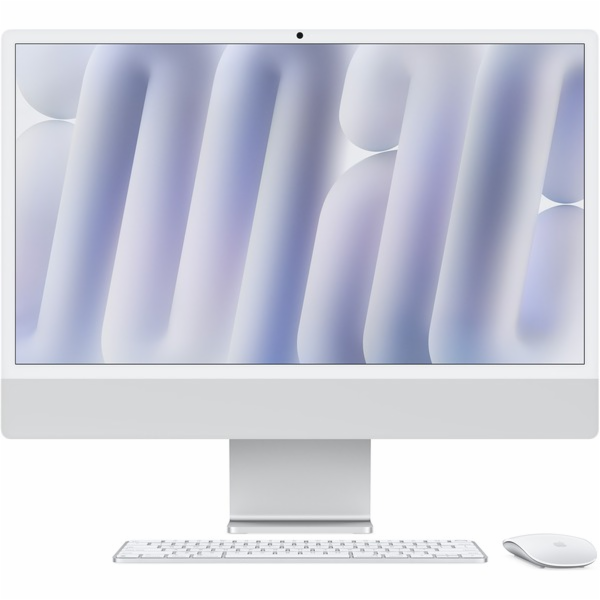 Apple iMac 59,62 cm (24) M4 2024 (stříbrný, macOS, německý)
