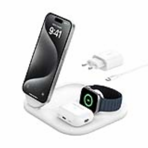 Belkin Boost Charge 3-in-1 Magnetic Foldable Wireless Cha...