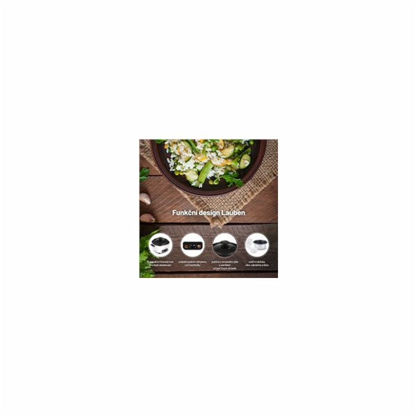 Lauben Rice Cooker Square 1000WB
