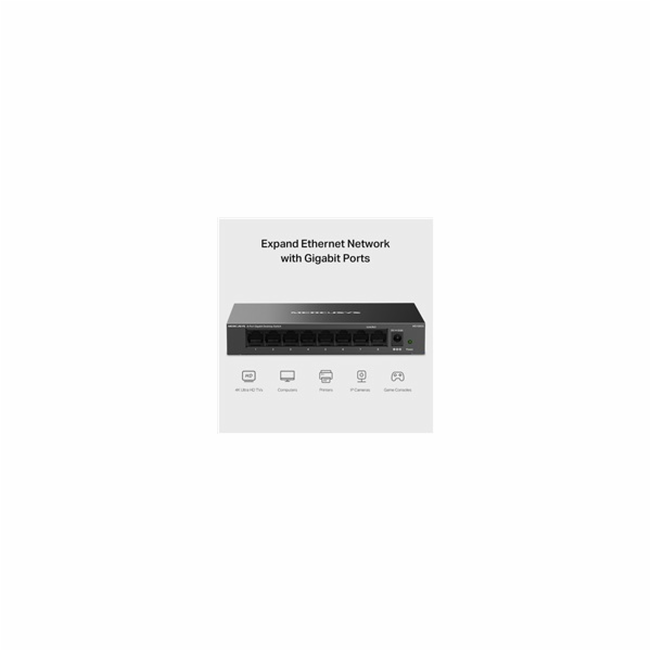 MERCUSYS switch MS108GS (8xGbE, fanless)