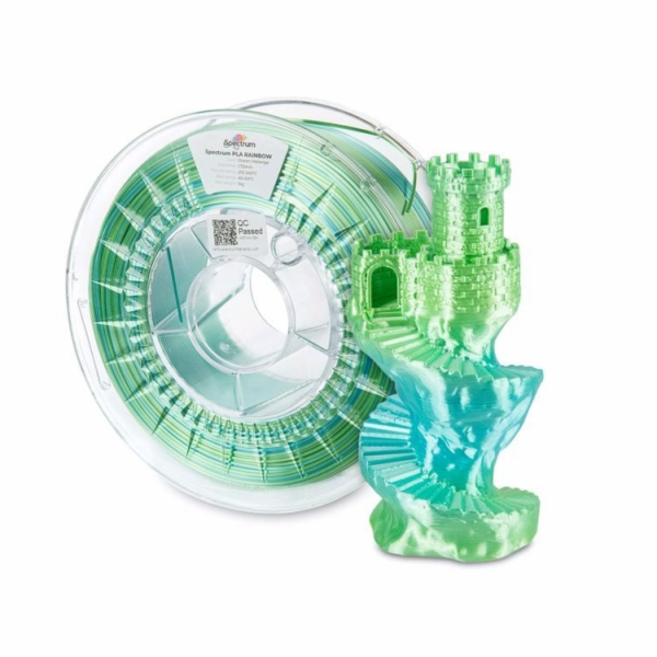 Spectrum Filament 81018  PLA Silk Rainbo