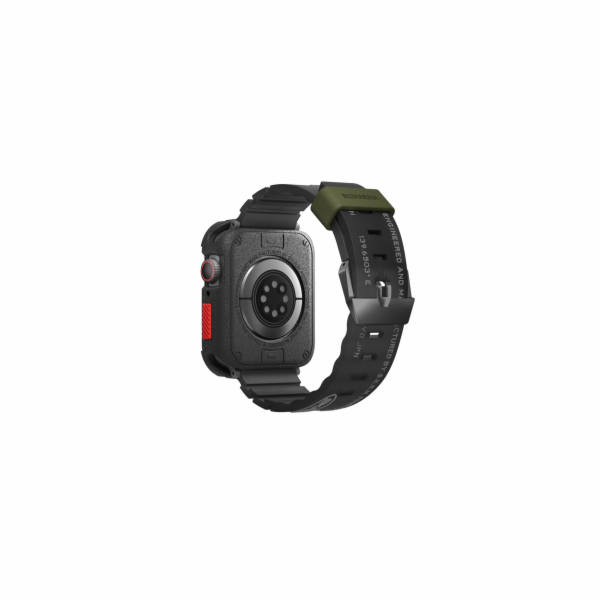 Řemínek pro Apple Watch Skinarma Shokku 45/44/42 mm černo...