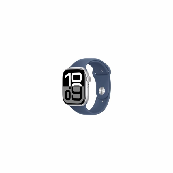 Apple Watch Series 10 GPS + Cellular 46mm Silver Aluminiu...