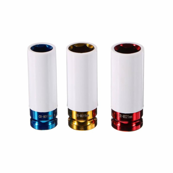 Sada Sixtol rázové hlavice MECHANIC IMPACT 1, 1/2", 3ks 