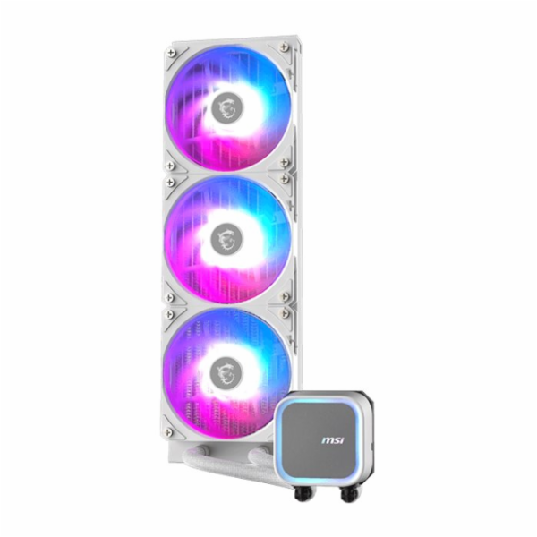 MSI vodní chladič CPU MAG CORELIQUID A13 360 WHITE/ 3x 12...