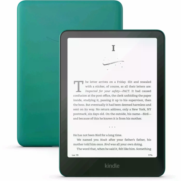 E-book Amazon Kindle Paperwhite 2024 (16 GB), jade, s rek...